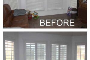 before after shutters