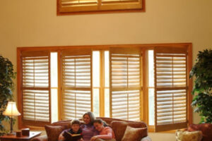 stained shutters