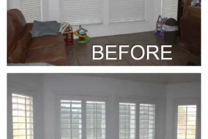 before after shutters
