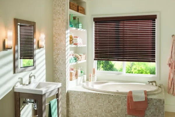 faux wood blinds