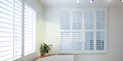poly plantation shutters